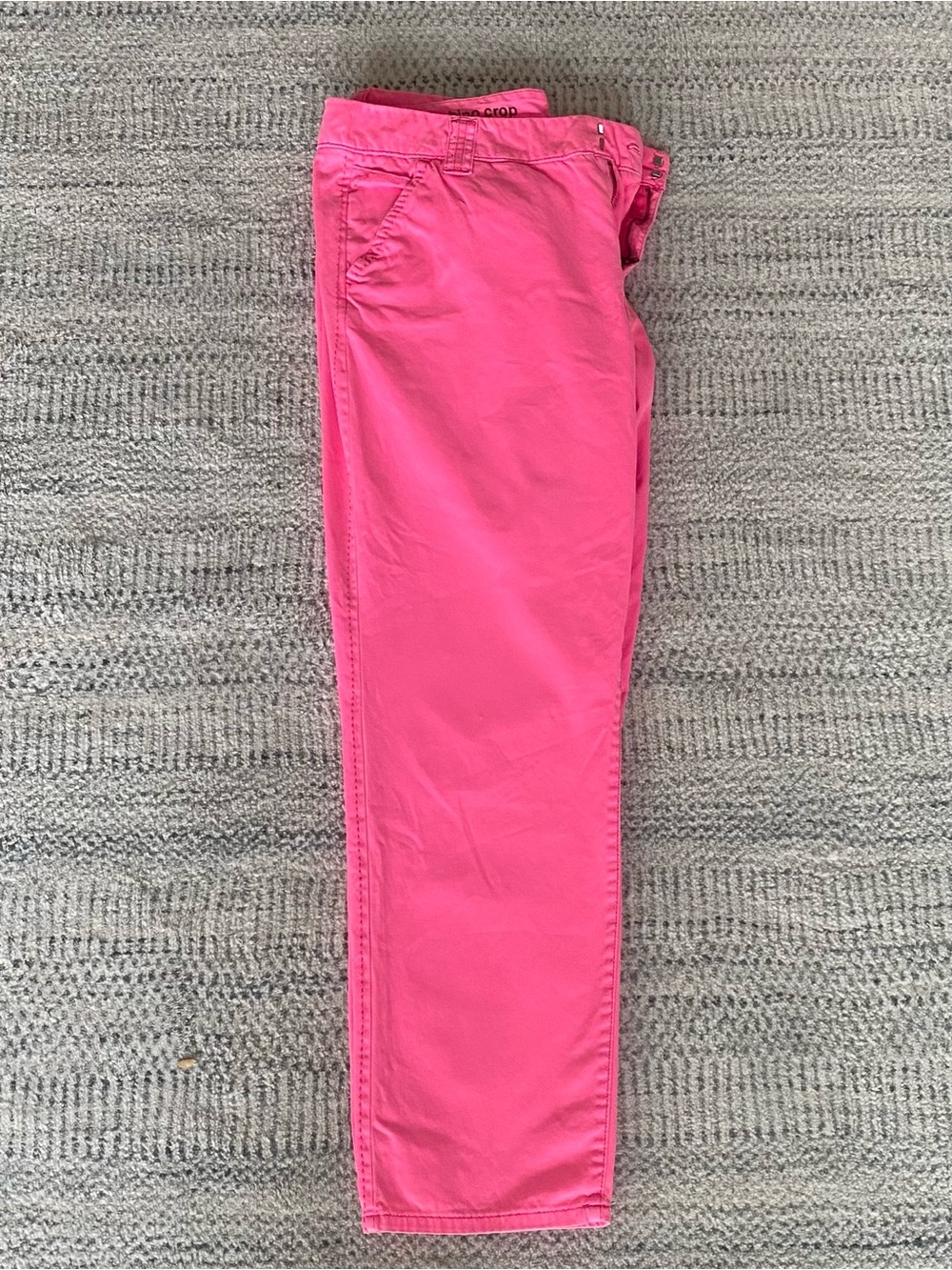 Women’s Bright Pink Jeans - Boyfriend Chino Straight Fit